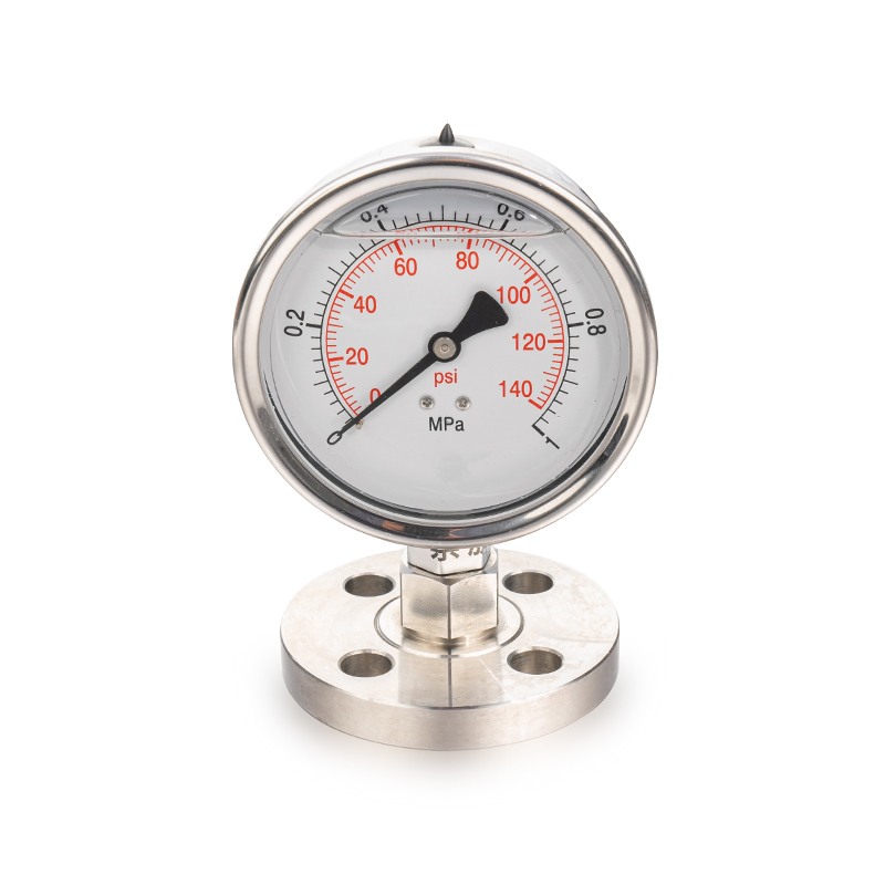 Diafragma-sekspannemeter