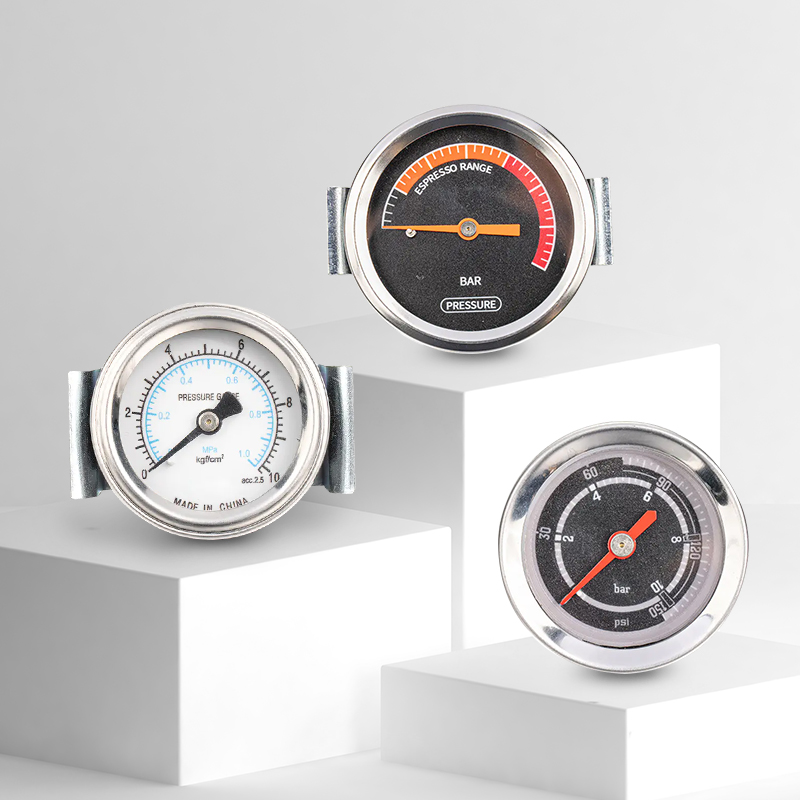 Coffee machinale drukmeter (met beugel/zonder beugel）